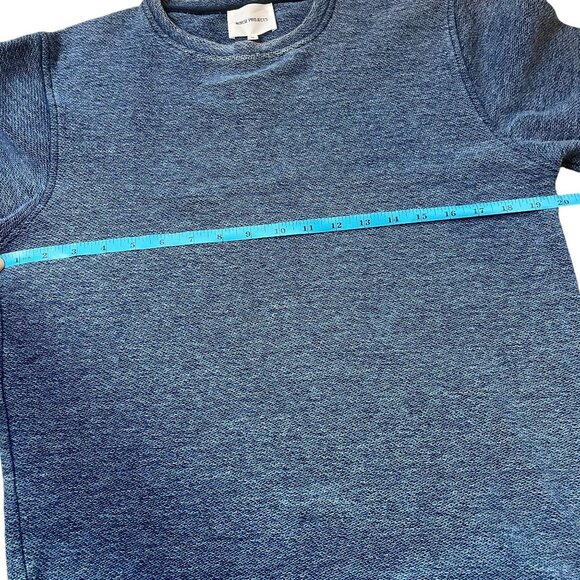 Norse Projects Mens Blue Cotton Crewneck Sweatshirt Cold Weather Wear - Picture 7 of 8